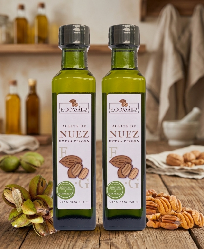Aceite de nuez pecana E. González
